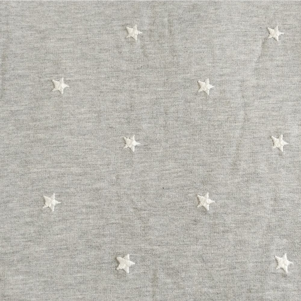 Splendid👍 Light Grey Embroidered Stars⭐ Sweater - Picture 7 of 14
